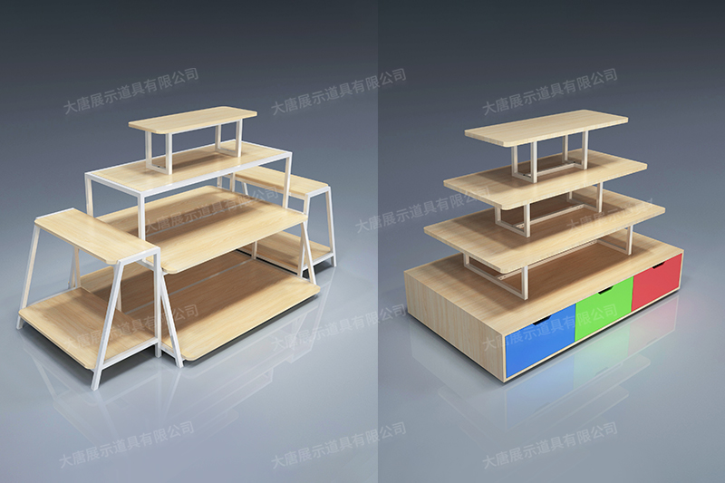 福建母嬰店貨架，母嬰奶粉貨架，奶粉陳列架，母嬰整店輸出，大唐展示貨架