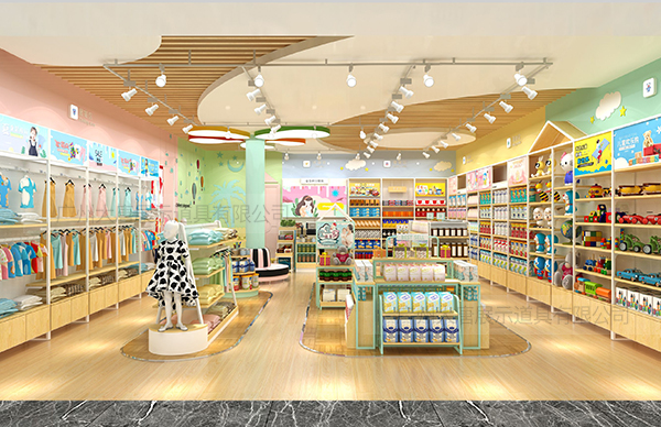 巴彥淖爾母嬰店貨架陳列設計的五個竅門，掌握起來！