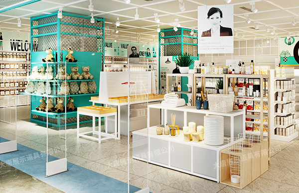 巴彥淖爾精品店貨架為店鋪帶來新的形象，增加商品的銷量