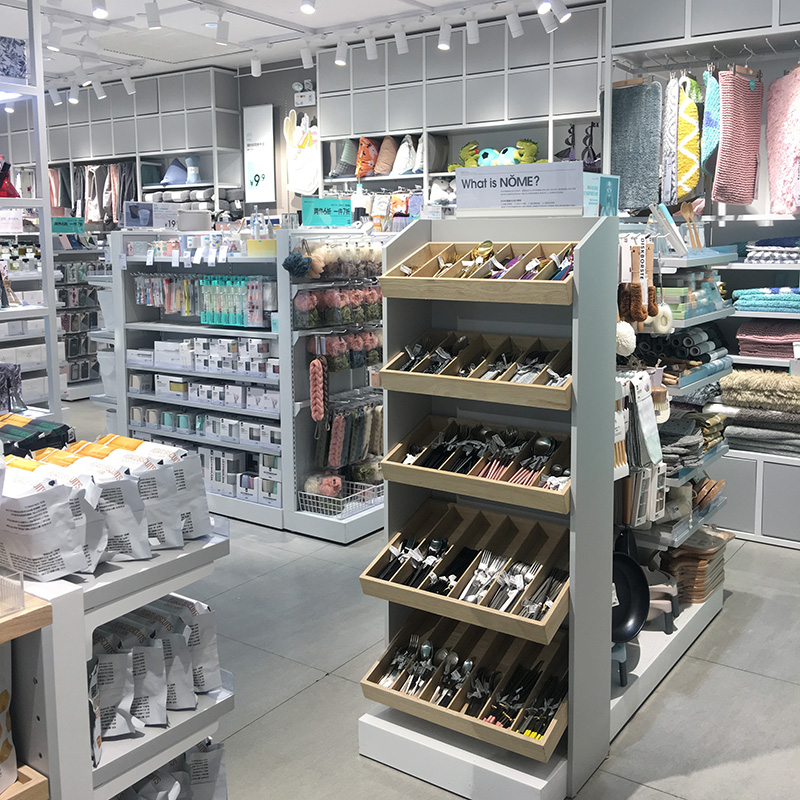呼和浩特NOME貨架展示架精品飾品店中島柜