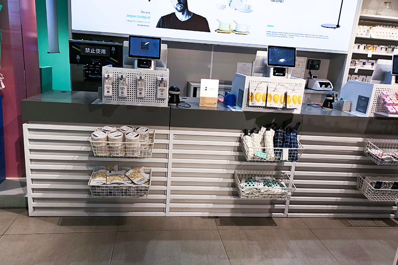 德陽精品店貨架，精品店陳列架，飾品貨架，展示貨架，大唐展示貨架，北歐風(fēng)貨架，三元店貨架