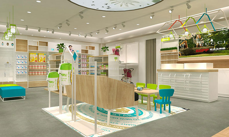 蘭州母嬰貨架 廠家，母嬰貨架定做,孕嬰展示架批發(fā)