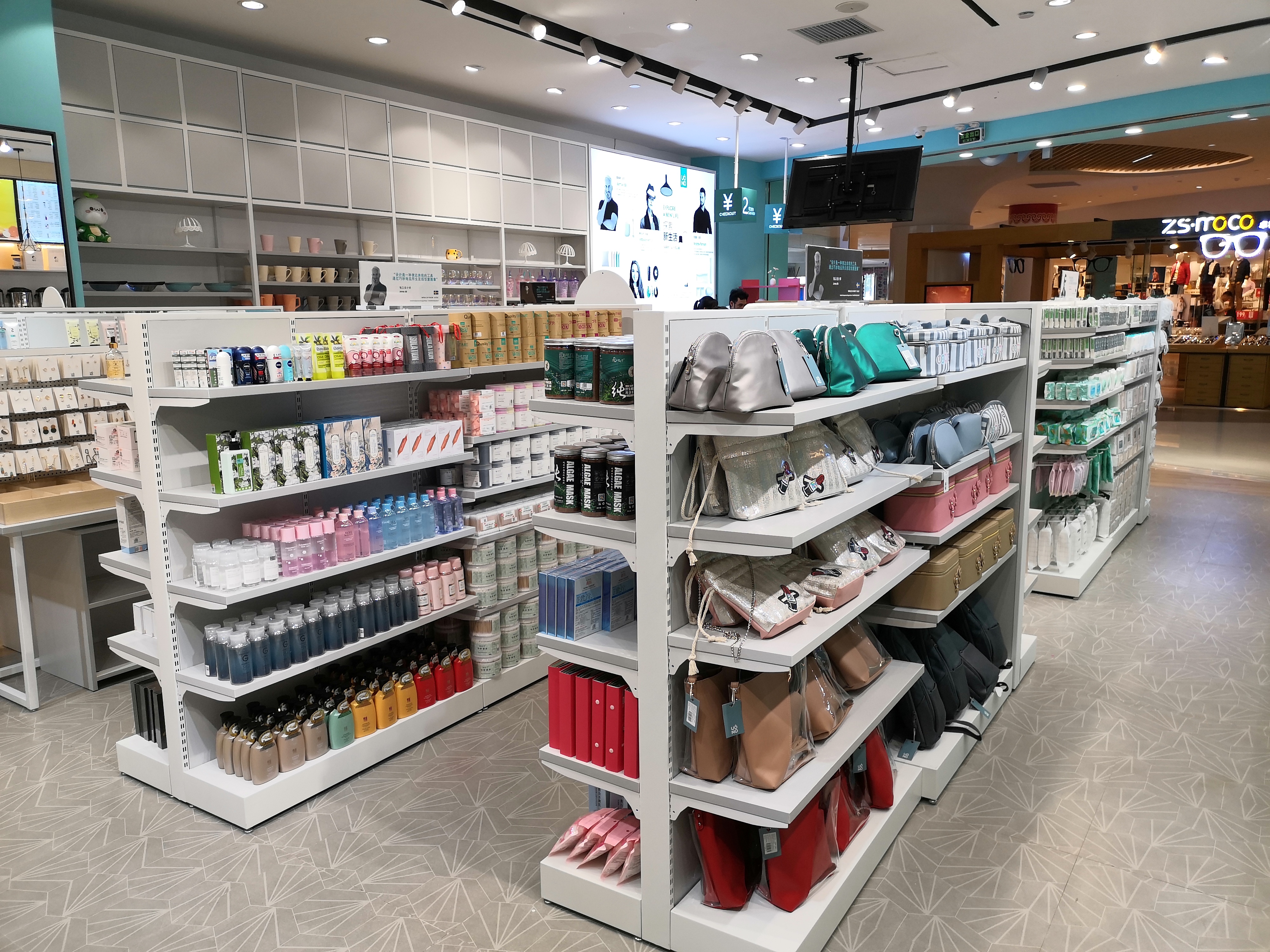 遂寧百貨架子,小百貨貨架,精品店貨架,大唐展示架