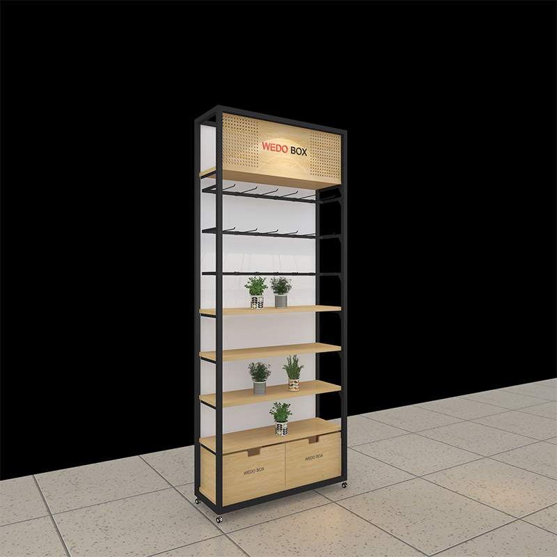 北海名創(chuàng)優(yōu)品貨架母嬰店寵物店飾品文具店展示架