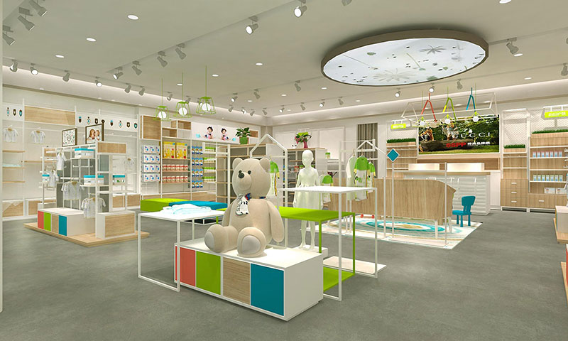 湖北母嬰貨架 廠家，母嬰貨架定做,孕嬰展示架批發