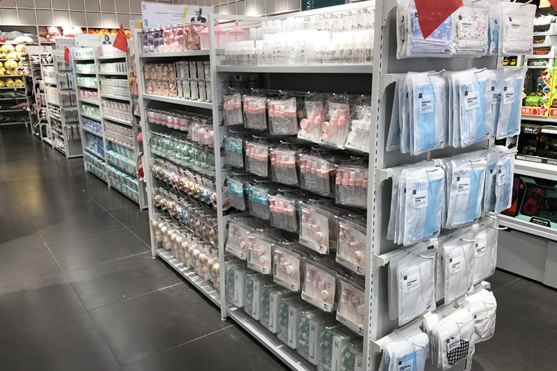 哈爾濱精品店貨架，精品店陳列架，飾品貨架，展示貨架，大唐展示貨架，北歐風(fēng)貨架，三元店貨架