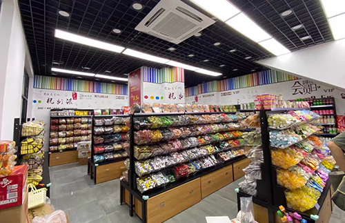 安陽大唐貨架廠分享零食店陳列技巧,讓你銷量暴增