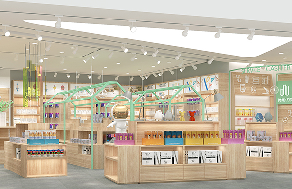 唐山文具店陳列擺設(shè)貨架怎么樣好一些呢？