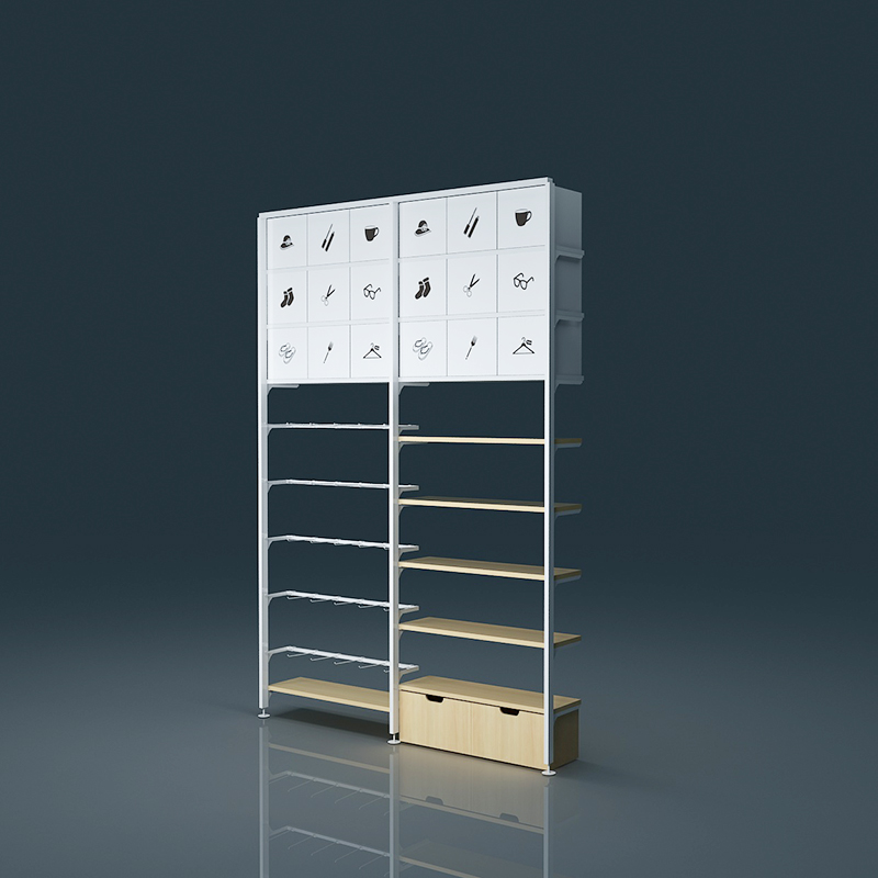 遵義名創(chuàng)鞋業(yè)貨架