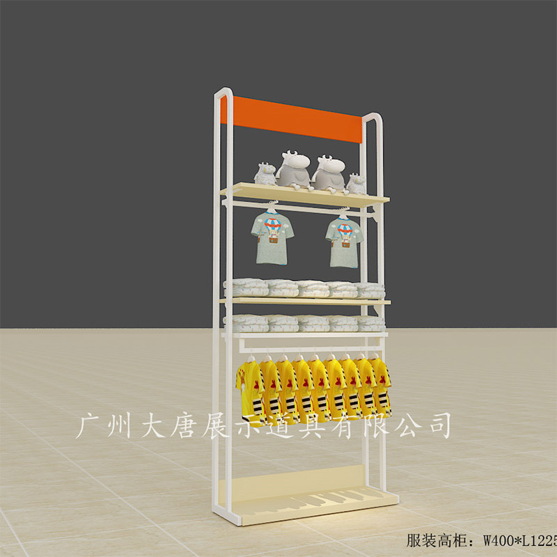整店設計母嬰店童裝展架