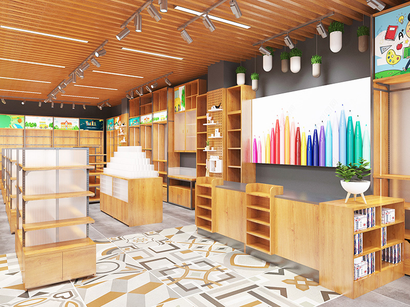 綿陽文具店陳列架,文體店展示架,文具店展示柜廠家