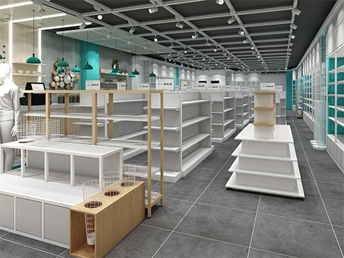 貴陽廣州大唐諾米、名創、文體系列貨架效果展示