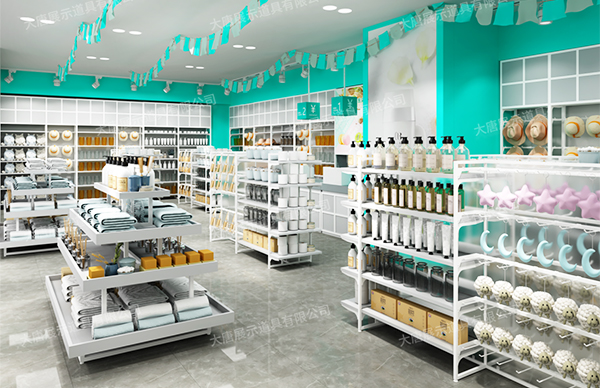 鐵嶺精品店貨架，NOME貨架，諾米陳列架，大唐展示貨架，北歐風(fēng)貨架，三元店貨架