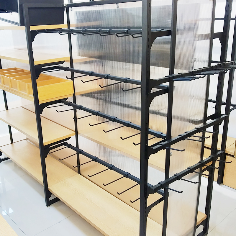 玉樹藏族名創貨架展示