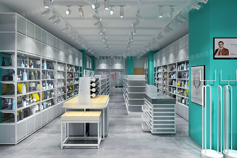 蘿崗精品店貨架，NOME貨架，諾米陳列架，大唐展示貨架，北歐風(fēng)貨架，三元店貨架