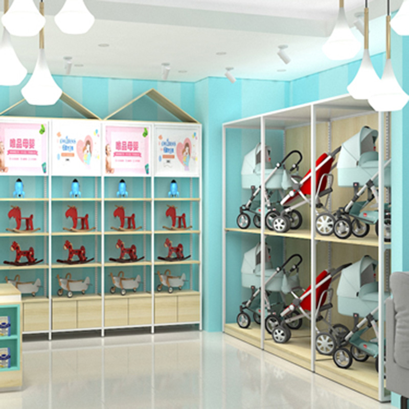 陽江廣州大唐展示母嬰系列貨架大全