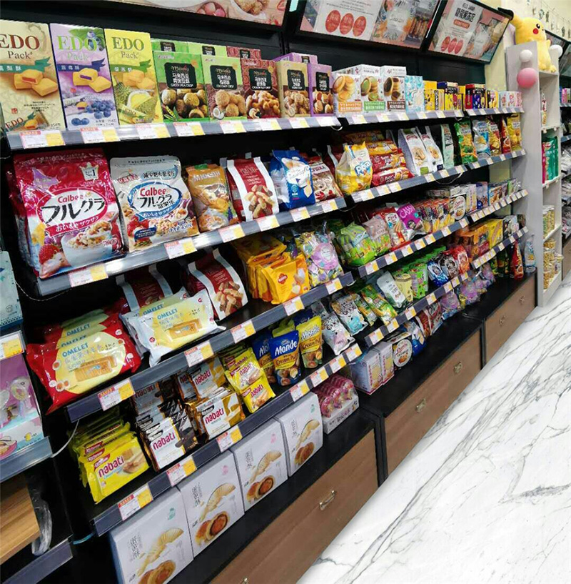 中山休閑零食店貨架,進口零食貨架,休閑食品貨架 中山休閑零食店貨架,進口零食貨架,休閑食品貨架