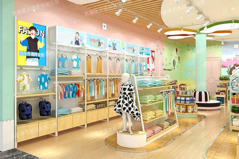 昌都地母嬰貨架，母嬰陳列架，母嬰整店輸出，奶粉陳列架，大唐展示架，定制貨架