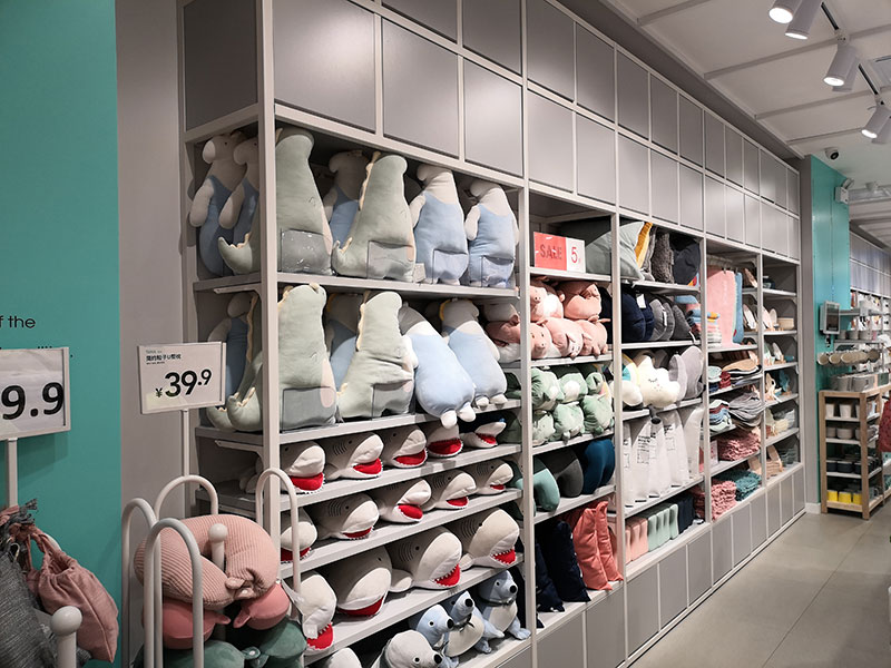 湖北諾米展示柜,名創優品展示架,雙面展示架 湖北諾米展示柜,名創優品展示架,雙面展示架