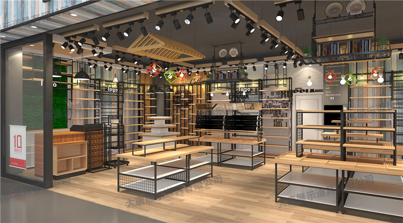 保山伶俐貨架,貨架展示架,精品店貨架