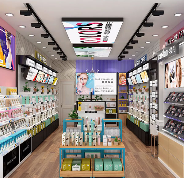 白城化妝品展示架