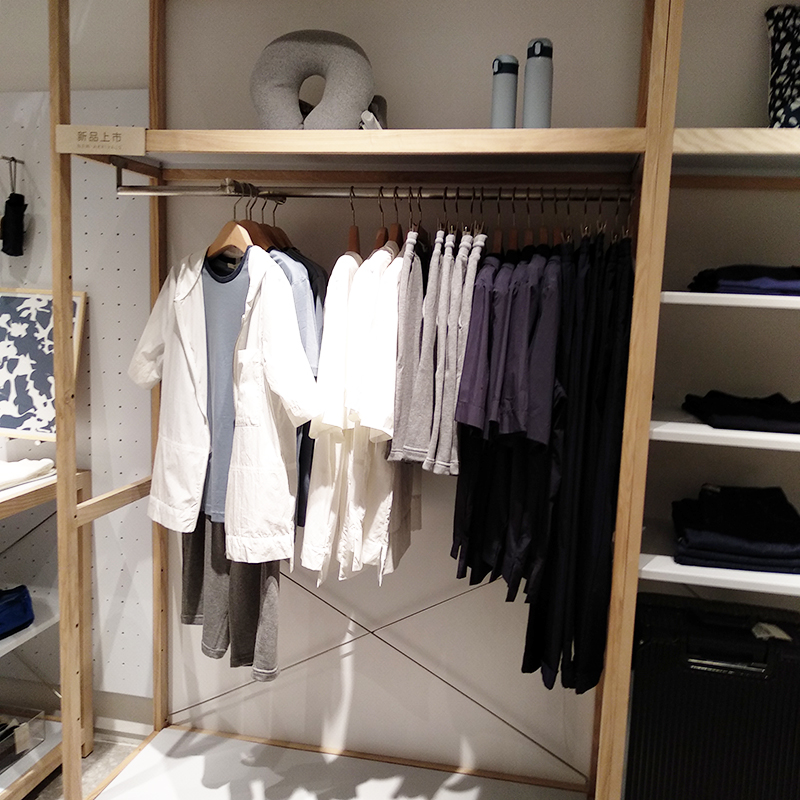 定西服裝木貨架