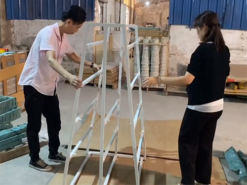 定做產(chǎn)品試裝質(zhì)檢現(xiàn)場(chǎng)視頻