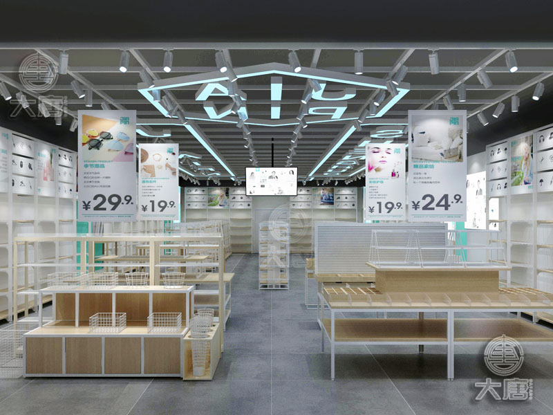 和田地名創優品貨架