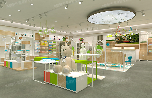 自貢母嬰店貨架的正確擺放方式和挑選的方法