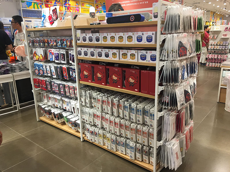 盤錦名創優品展示柜,精品百貨展示架,母嬰展示架 盤錦名創優品展示柜,精品百貨展示架,母嬰展示架