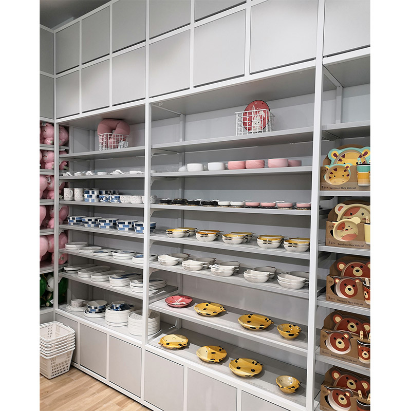 濟寧廣州貨架飾品店優品款靠墻展示架文具店陳列柜多功能組合置物架