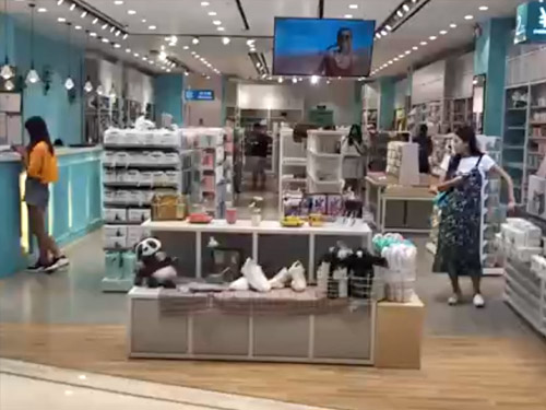 梅州展示貨架案例視頻