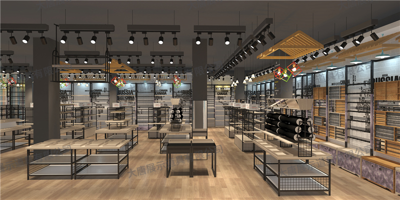 百色伶俐貨架,貨架展示架,精品店貨架